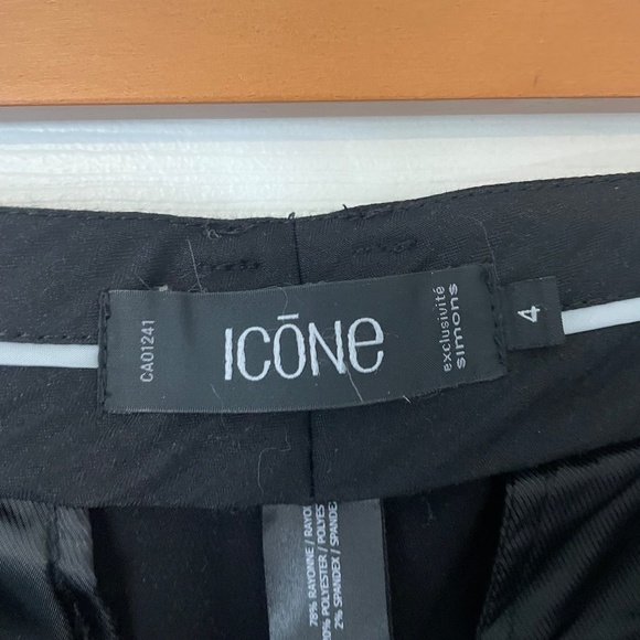 Simons - Icone Brand - Women's Black Trouser - Picture 2 of 4